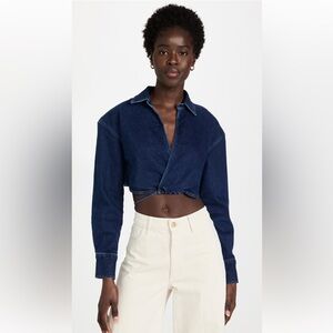 Le Jean - Cropped Denim Top